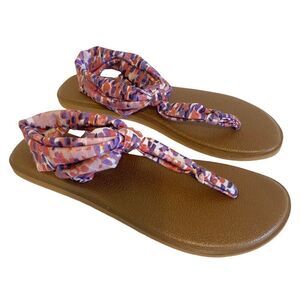 SANUK Ella Print Yoga Sling Flip Flops